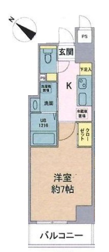 （仮称）日本橋浜町三丁目新築マンション　2号室タイプ