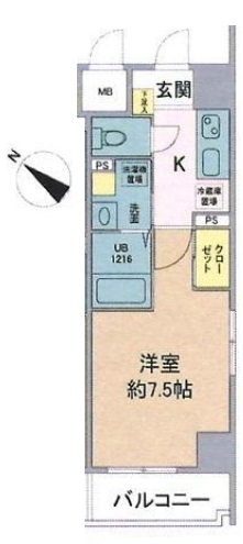 （仮称）日本橋浜町三丁目新築マンション　4号室タイプ